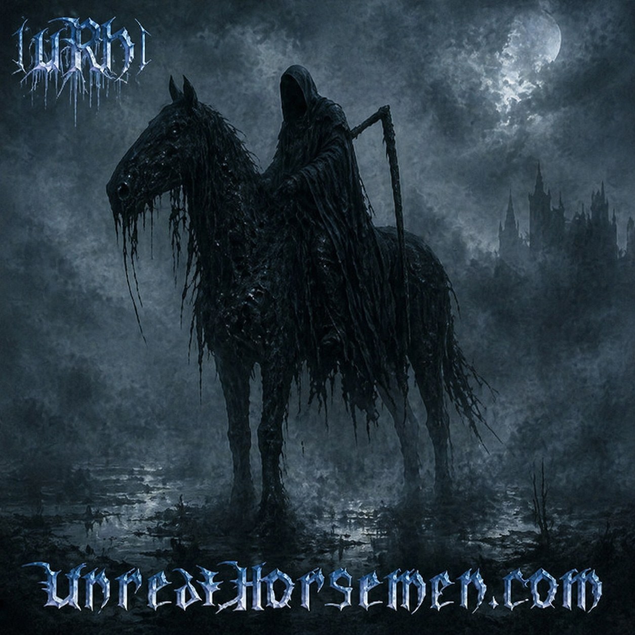 Unreal Horsemen dark rider artwork
